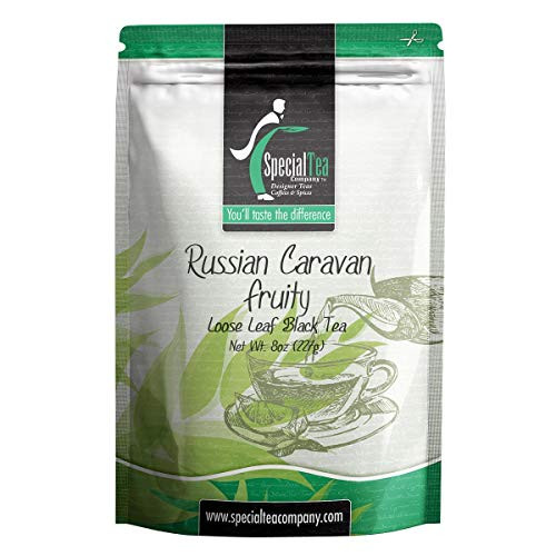 Special Tea Company Russian Caravan Fruity Loose Leaf Black Tea Blend  8 oz-