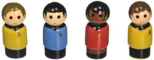 Bif Bang Pow! BBP16900AA1AMZ Star Trek  The Original Series Pin Mate Wooden FiguresSet 4