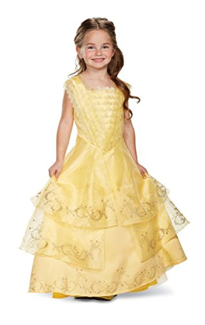 Disguise Belle Ball Gown Prestige Movie Costume Yellow Medium 3T-4T Disguise Belle Ball Gown Prestige Movie Costume Yellow Medium 3T-4T