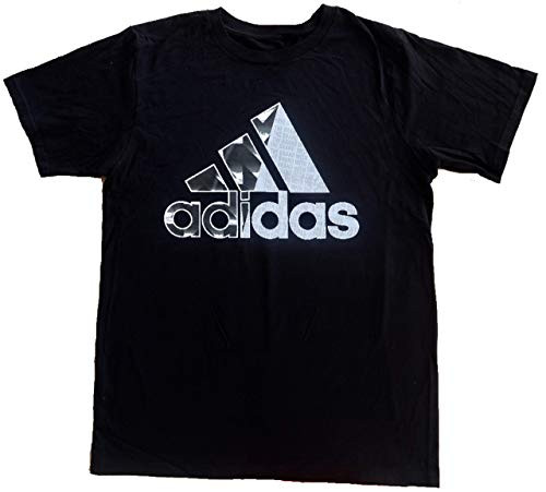 adidas Mens Badge of Sport Classic Graphic Tee Medium  Black