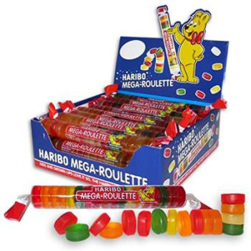 Product Of Haribo Mega-Roulette Count 24 1-59 oz - Sugar Candy - Grab Varieties Flavors Product Of Haribo Mega-Roulette Count 24 1-59 oz - Sugar Candy - Grab Varieties Flavors