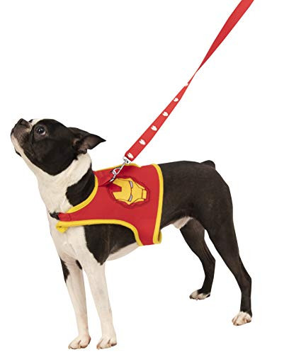 Rubie s Marvel Classic Iron Man Pet Leash and Harness  Large