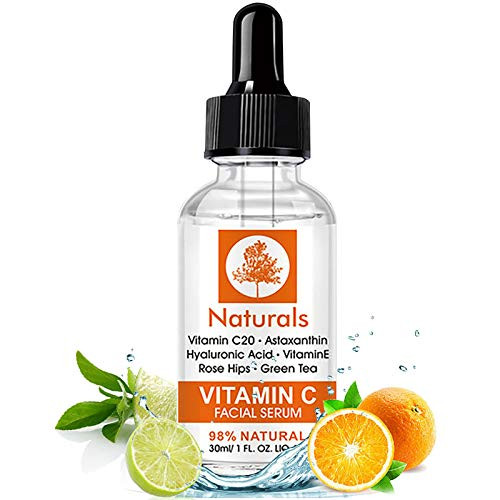 Vitamin C Serum  Skin Whitening Serum Rich in Vitamin C Reduce Winkle and Fine Line Moisturizing Brightening Essence for Face All Skin Type Use