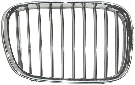 Sherman Replacement Part Compatible with BMW 528-540 Passenger Side Grille Assembly Partslink Number BM1200118