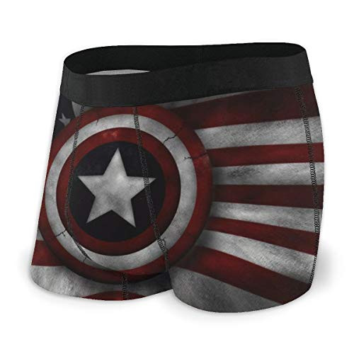 Captain America Men s Underwear Soft Boxer Briefs Stretch Boxer Trunks