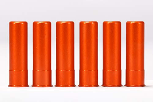 A-ZOOM 20 Gauge SNAP Cap  Orange  6PK