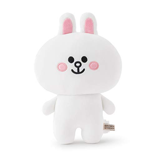 LINE FRIENDS CONY Character Soft Plush Figure Flat Decorative Sofa Cushion Pillow  White