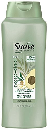Suave Professionals Smoothing Conditioner Avocado  Olive Oil  28 Ounce
