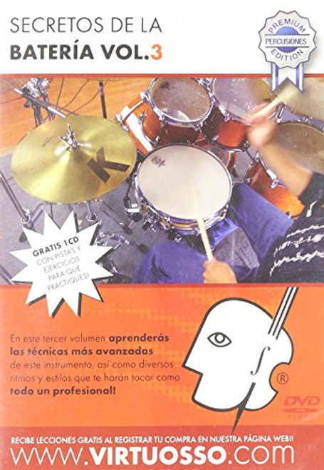 Virtuosso Drum Method Vol-3 Curso De Batería Vol-3 SPANISH ONLY Virtuosso Drum Method Vol-3 Curso De Batería Vol-3 SPANISH ONLY