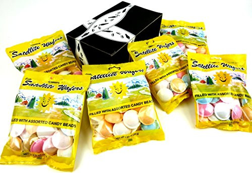 Gerrit s Satellite Wafers  1-23 oz Bags in a BlackTie Box Pack of 6