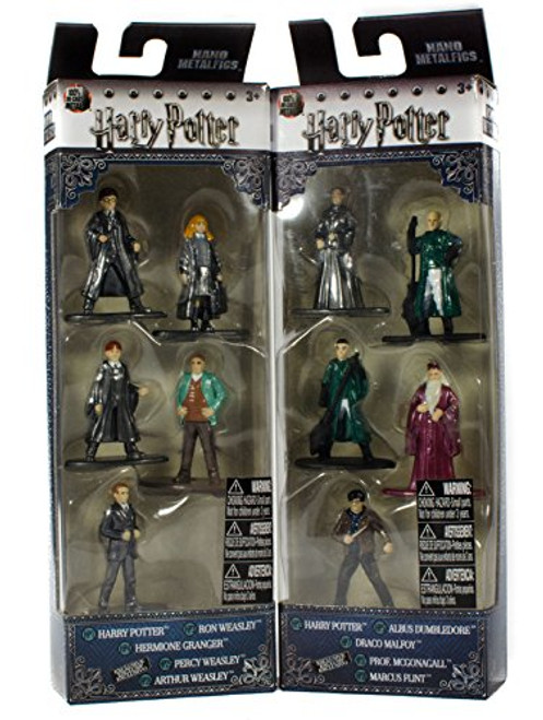 Jada Nano Metalfigs - Harry Potter 5 Pack Figure Collector's Sets (2 Assortments) Jada Nano Metalfigs - Harry Potter 5 Pack Figure Collector's Sets (2 Assortments)
