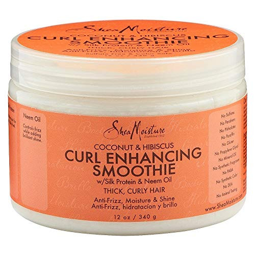 Shea Moisture Coconut   Hibiscus Curl Enhancing Smoothie 12 Oz  Pack of 2