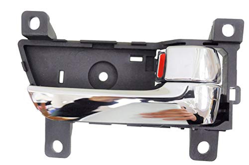PT Auto Warehouse KI-2552M-RH - Interior Inner Inside Door Handle  Chrome - Right Passenger Side