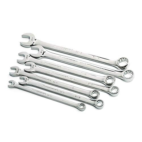 Crescent 7 Pc- 12 Point SAE Combination Wrench Set - CCWSRSAE7