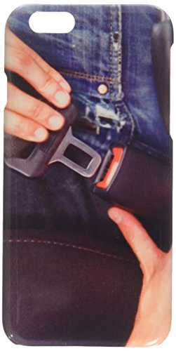 Man Fastening Seat Belt In Car cell phone cover case iPhone6