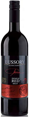 Lussory Premium Merlot Non-Alcoholic Red Wine 750 mL