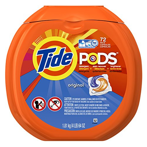 Tide PODS Original Scent HE Turbo Laundry Detergent Pacs 72-load Tub