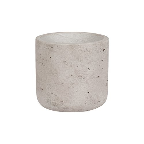 Abbott Collection Cement Classic Planter  Grey Small