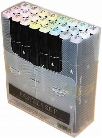 Spectrum Noir Alcohol Markers Pastels Set 24