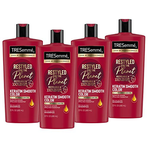 TRESemme Shampoo  Keratin Smooth Color  22 oz  Pack of 4