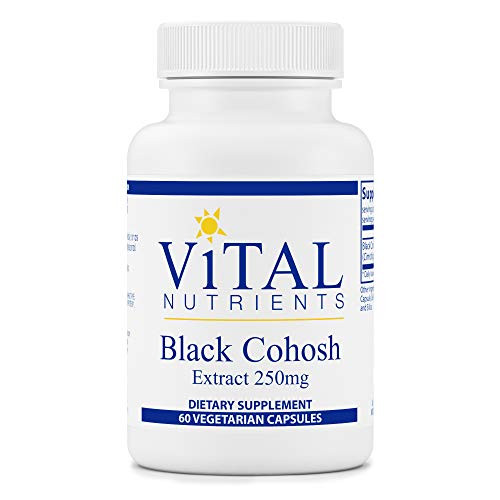 Vital Nutrients - Black Cohosh Extract - Menopause and PMS Support - 60 Capsules per Bottle - 250 mg Vital Nutrients - Black Cohosh Extract - Menopause and PMS Support - 60 Capsules per Bottle - 250 mg