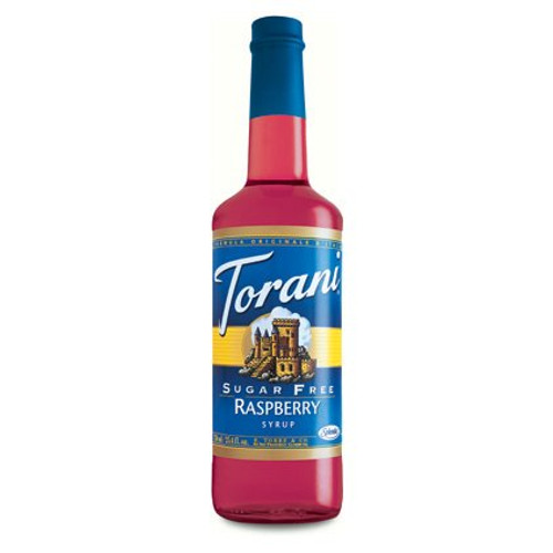 Torani Sugar Free Raspberry Syrup 1 Single 750 ml bottle