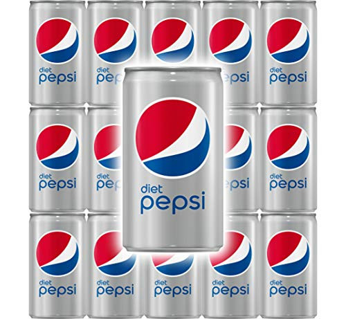 Diet Pepsi Cola  7-5 Fl Oz Mini Can Pack of 15  Total of 122-5 Oz