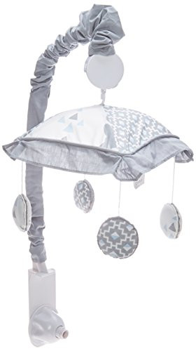 GEENNY Musical Mobile, Woodland Deer Arrow, Multi-Colors, Crib