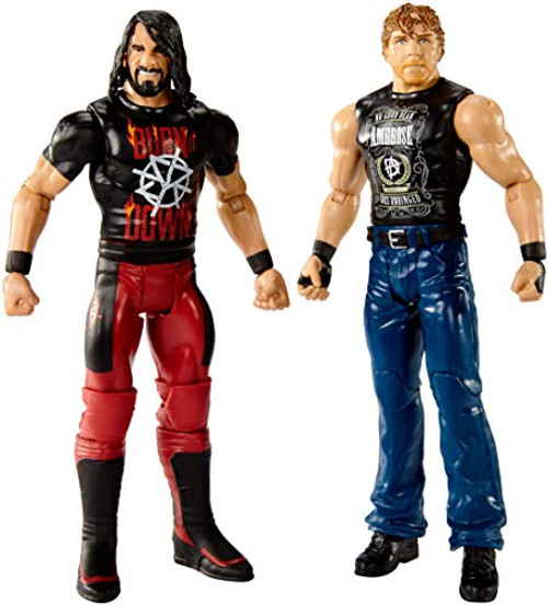 WWE Figure Series # 55 Dean Ambrose & Seth Rollins Action Figures, 2 Pack WWE Figure Series # 55 Dean Ambrose & Seth Rollins Action Figures, 2 Pack