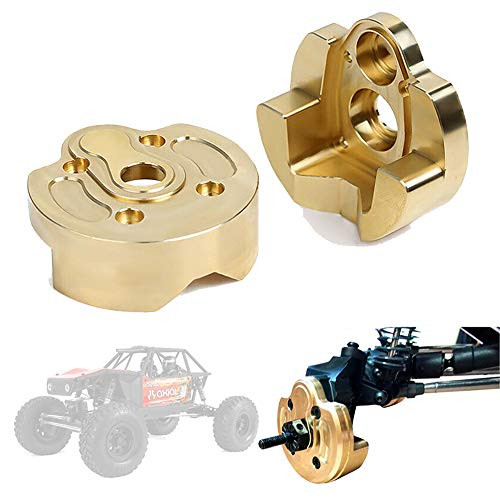 kingsea 2Pcs AXI03007 Brass Portal Drive Housing Steering Knuckle for Axial Capra UTB SCX10III AXI03007 Capra Unlimited Trail Buggy UTB 1-10 Rc Crawler Brass Counterweight kingsea 2Pcs AXI03007 Brass Portal Drive Housing Steering Knuckle for Axial Capra UTB SCX10III AXI03007 Capra Unlimited Trail Buggy UTB 1-10 Rc Crawler Brass Counterweight