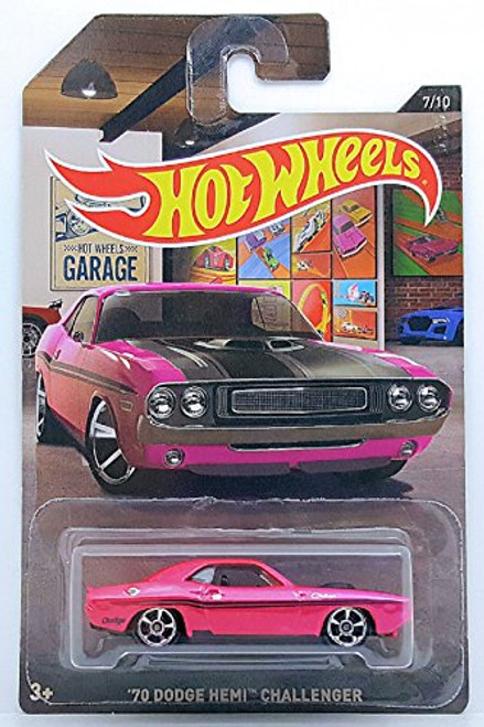 Hot Wheels 70 Dodge HEMI Challenger Garage Series 7-10 DIECAST 2016 Hot Wheels 70 Dodge HEMI Challenger Garage Series 7-10 DIECAST 2016