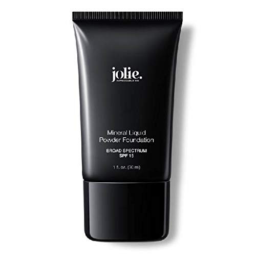 Jolie Cosmetics Mineral Liquid Powder Foundation Linen