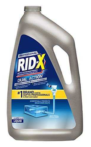 RID-X Septic Tank Treatment Enzymes  6 Month Supply Liquid  48oz