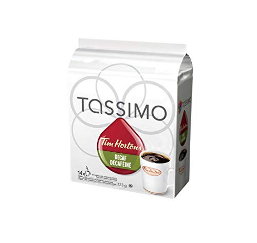 Tassimo Tim Horton s Decaf Coffee  14 T-Discs  Imported from Canada