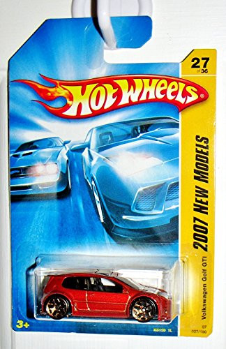 Hot Wheels 2007 New Models - 27 Volkswagen Golf GTI Light Copper K-Mart Exclusive Collectibles Collector Car  2007-27
