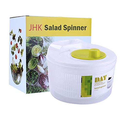 Salad Spinner Lettuce Spinner Fruits and Vegetables Dryer Ease for Tastier Salads and Faster Food Prep