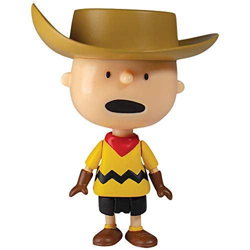 Super 7 Peanuts Cowboy Charlie Brown Reaction Collectible Vinyl Figure - 3-75 Inches Super 7 Peanuts Cowboy Charlie Brown Reaction Collectible Vinyl Figure - 3-75 Inches