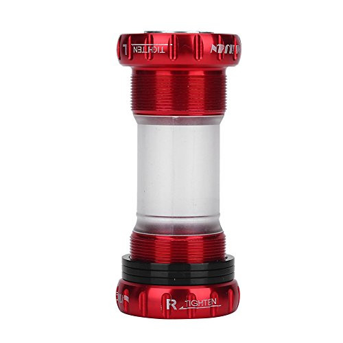 VGEBY Mountain Bike Bottom Bracket Shell 68-92MM BB Thread Type Crankset Bearings for FSA SRAM Color   Red