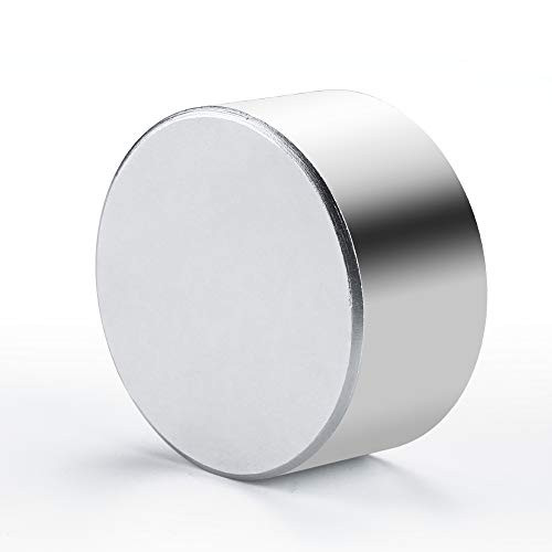 REALTH Magnets Disc 1-97 Inch with 1 Pack Neodymium Strong Permanent Rare Earth Round Magnet for Science Project Building Fridge Craft and Office MC303 REALTH Magnets Disc 1-97 Inch with 1 Pack Neodymium Strong Permanent Rare Earth Round Magnet for Science Project Building Fridge Craft and Office MC303