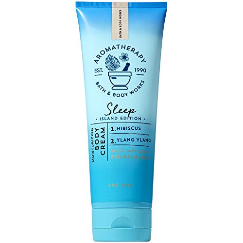 Bath and Body Works Aromatherapy SLEEP - HIBISCUS YLANG YLANG Body Cream 8 Ounce Island Edition Bath and Body Works Aromatherapy SLEEP - HIBISCUS YLANG YLANG Body Cream 8 Ounce Island Edition