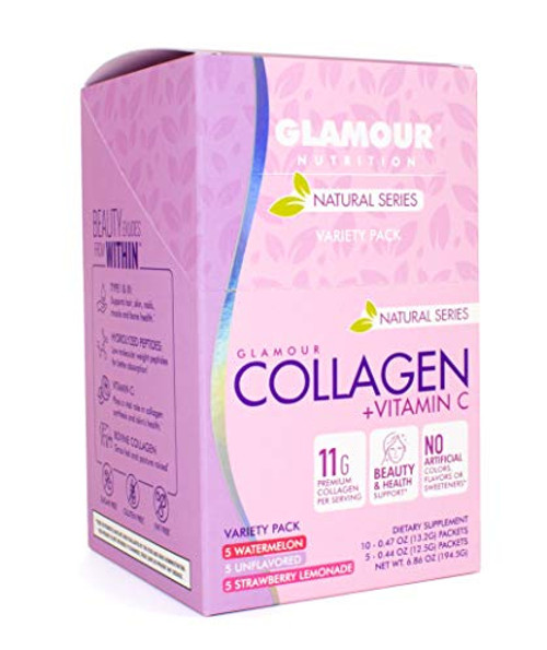 Collagen Peptides Powder Stick Pack Supplement Premium Grass-Fed Hydrolyzed Collagen Protein with Vitamin C Non GMO Dairy Free Gluten Free Variety Pack 15 Packs Collagen Peptides Powder Stick Pack Supplement Premium Grass-Fed Hydrolyzed Collagen Protein with Vitamin C Non GMO Dairy Free Gluten Free Variety Pack 15 Packs