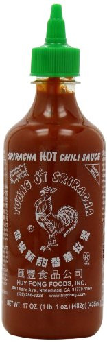 Huy Fong  Sriracha Hot Chili Sauce  17-Ounce Bottles Pack of 6