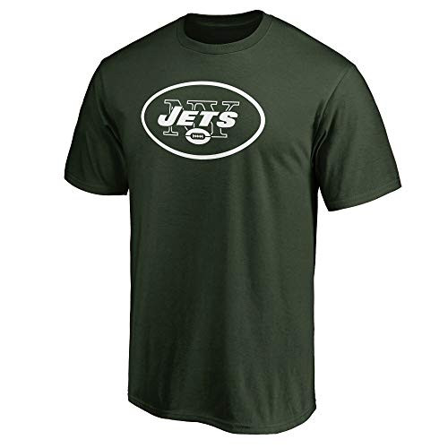 Outerstuff NFL Kids Youth Primary Logo Home Alternate T-Shirt Medium 10-12  New York Jets Home Green