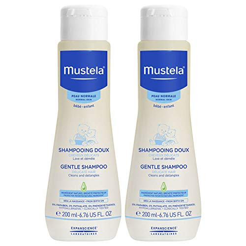 Mustela Gentle Shampoo Pack of two