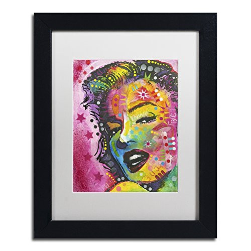 Trademark Fine Art 17 by Dean Russo, White Matte, Black Frame 11x14-Inch