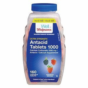 Walgreens Ultra Strength Antacid-Calcium Supplement Chewable Tablets  Assorted Berry  160 ea by Walgreens