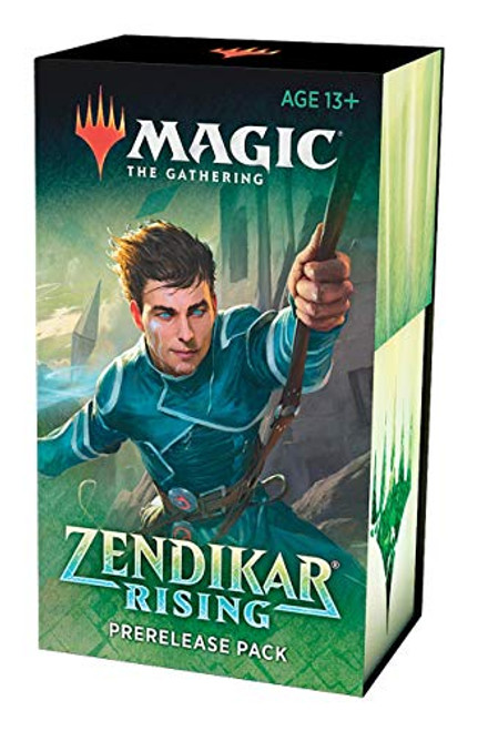 MTG Magic The Gathering Zendikar Rising Prerelease Pack Kit Box 6 Booster Packs MTG Magic The Gathering Zendikar Rising Prerelease Pack Kit Box 6 Booster Packs