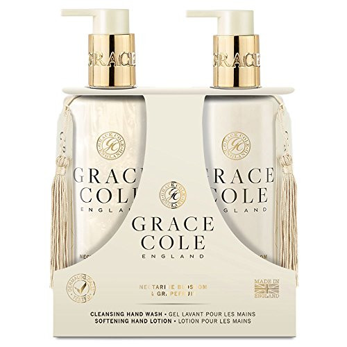 Grace Cole Nectarine Blossom   Grapefruit Hand Care Set 2 x 300ml