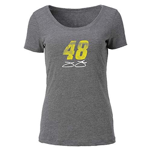 Ouray Sportswear NASCAR Women s W Tri Blend Scoop Jimmie Johnson  Premium Heather  XX-Large
