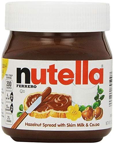 Nutella Hazelnut Spread 13 oz Pack of 2  Set of 2